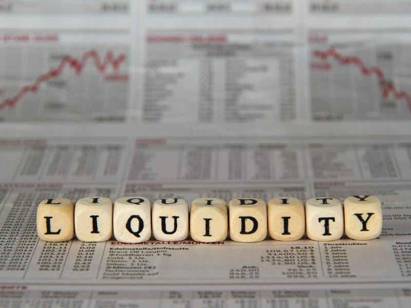 Liquidity stock photo