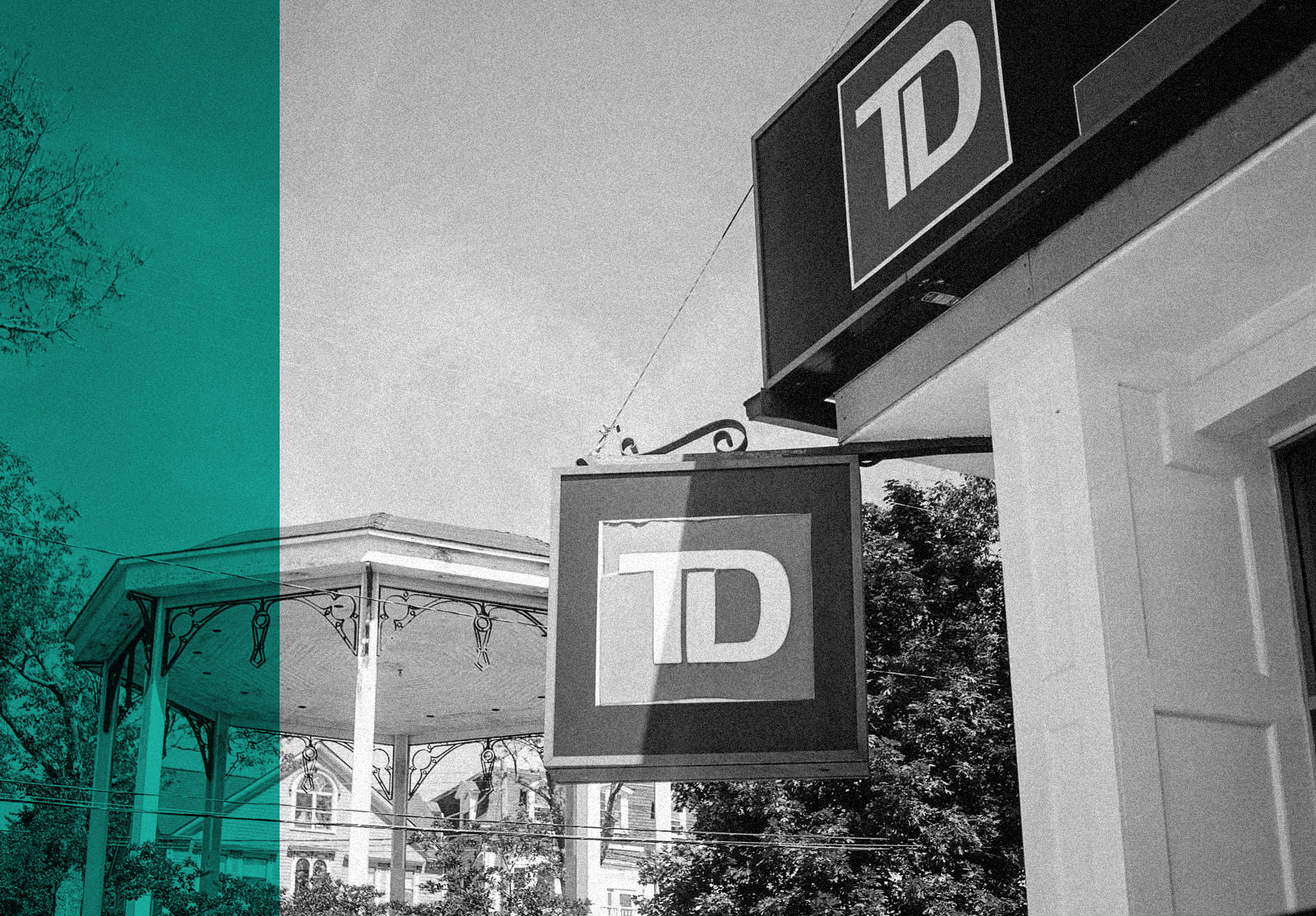 TD Bank entrance detail